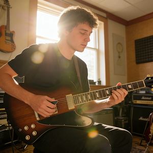 Guitarra Eléctrica Semihueca Directo de Fábrica, Guitarra Eléctrica de Cuerpo Hueco - Certificación CE para Interpretación de <span class=keywords><strong>Jazz</strong></span> y <span class=keywords><strong>Blues</strong></span> - Product Image 4