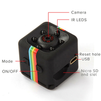 Mini caméra SQ11 HD 960P 1080P avec capteur CMOS, vision nocturne, WiFi, détection de mouvement, caméscope OEM, enregistreur sportif DV DVR, caméra d'enregistrement sportif