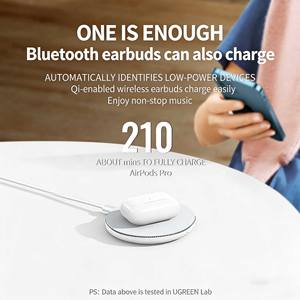 UGREEN 15W <b>Magnetic</b> Wireless <b>Charger</b> Pad with Stand for Smartphones Fast Charging - Product Image 3