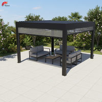 Automatische Garten-Pergola mit Wasserdichtem Aluminium-Lamellendach für den Außenbereich