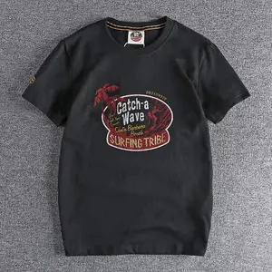 Factory Supplier T Shirt Men Casual Boyfriend Oversized Dropped Shoulders T-shirt