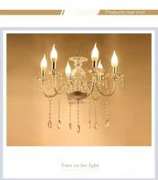 Lampe à chandelier à 6 à 15 bras pouvant être suspendue au plafond d'un salon, d'une salle à manger ou d'un lieu de réception de mariage.