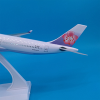 Modèle d'avion à l'échelle 1:400 de 30 cm de la compagnie aérienne chinoise China Airlines pour cadeau promotionnel