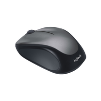 Mouse Gaming Nirkabel Logitech M235 dengan Nano Receiver 1000DPI Optik Ergonomis untuk Mac OS/Windows, Dukungan Verifikasi Agen