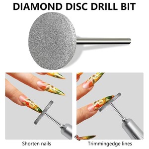 Disques de ponçage pour ponceuse à ongles, embouts rotatifs en carbure de diamant, kit professionnel de ponçage et polissage pour manucure et pédicure - Product Image 4