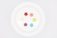 Bonbons Gélifiés Étoiles en Gros – Bonbons Gélifiés Étoiles à Cinq Branches Gaufrées Translucides Assortis Six Couleurs – Bonbons Mous en Vrac