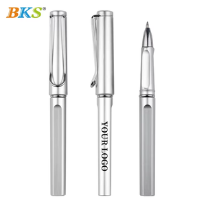 Exportstandard Kunststoff-Gelstifte 0,5mm Werbeartikel Professioneller B2B-Lieferant Individueller Logodruck UV-Druck Nicht Löschbar 14,2cm - Product Image 6