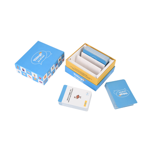 Jeu de cartes de <span class=keywords><strong>quiz</strong></span> éducatif personnalisé en gros, faible MOQ, jeu de société pour enfants et familles, impression <span class=keywords><strong>avec</strong></span> boîte rigide, fabricant - Product Image 1