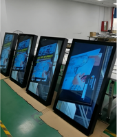 Kiosco de Señalización Digital para Exteriores de 55 Pulgadas, Resistente al Agua y a los Rayos UV, para Uso en Metro y Ascensores, Fabricado en China
