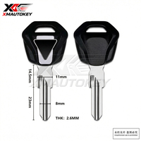 Clés de moto pour Triumph Bonneville Bobber 675 T100 T120 T800 T900 Tiger 900 800 120 100, clé à puce détachable pour moto