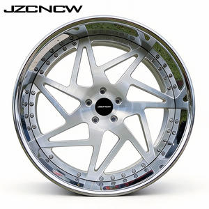 JZCNCW Juego de 3 Ruedas Forjadas de Perfil Profundo de 20 22 24 26 28 30 Pulgadas para Chevelle LeMans Skylark Cutlass 442 C10, Ruedas para Automóviles de Pasajeros - Product Image 2