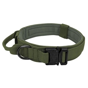 Collier de chien Joymay Offre Spéciale avec poignée collier de chien tactique robuste réglable de haute qualité pour l'entraînement en plein air des grands chiens - Product Image 4