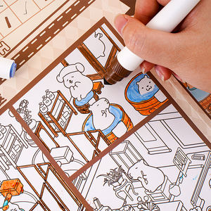 Capybara Eternal Groups Series Scene Game Challenge Sticker 3D Sticker para regalos promocionales - Product Image 6