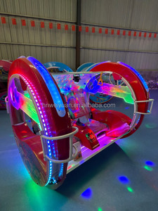 Voiture électrique à bascule Happy Le Bar Car avec éclairage LED rotatif à 360 degrés pour enfants et <span class=keywords><strong>adultes</strong></span>, idéale pour les parcs d'attractions - Product Image 2