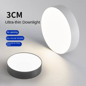 Lámpara de Techo LED con Clasificación IP65, Recorte de 90 mm, Regulable, Antideslumbrante, para Dormitorio, Sala de Estar, Uso en Hoteles, Alto Brillo, Duradera - Product Image 1