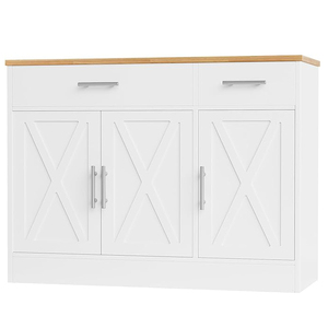 <span class=keywords><strong>Buffet</strong></span> de salle à manger sur mesure, <span class=keywords><strong>buffet</strong></span> en bois laqué brillant avec vitrine intégrée - Product Image 5