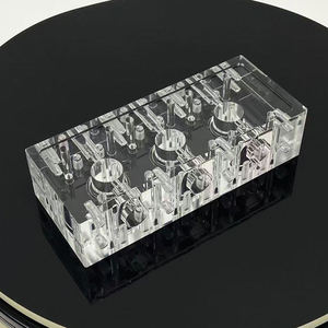 Tùy Chỉnh Chế Tạo Cao Trong Suốt Acrylic Bộ Phận Rõ Ràng PMMA PC Cơ Khí Các Bộ Phận Thiết Bị <span class=keywords><strong>CNC</strong></span> Phay Gia Công Dịch Vụ - Product Image 1