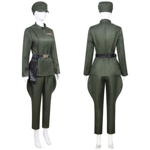 Cutting-Edge Animation Star Wars Female Officer Costume Green Polyester Cosplay Outfit Movie <b>TV</b> Costume - Product Image 2