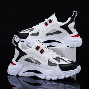 Chaussures de course sportives pour hommes, en mesh respirant, semelle antidérapante en TPU, printemps-hiver - Product Image 4