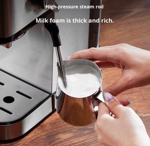 Automatische Intelligente Italiaanse Roestvrijstalen Espresso Stoomkoffiemachine 20bar Programmeerbare Hoge Druk Extractie - Product Image 6