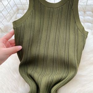 Vestido de Punto Sexy sin Mangas con Cintura Ajustada, Nuevo Estilo de Verano para <span class=keywords><strong>Mujer</strong></span> - Product Image 4