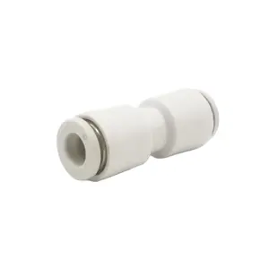 Weißer PU-Schnellrohr-Schnell anschluss Push-In-Rohr Kunststoff-One-Touch-Schlauch rohr Luft pneumatischer Mini-Anschluss