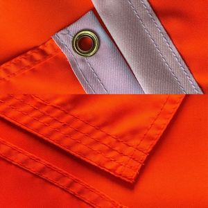 Large Size Custom Printed Advertising Knitted Polyester Flag Double Sided with Logo Promotional Banners & Flags - Product Image 2