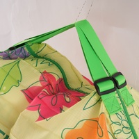 Sac de courses réutilisable en tissu non tissé, pliable, extensible, résistant, écologique, à motifs de dessins animés