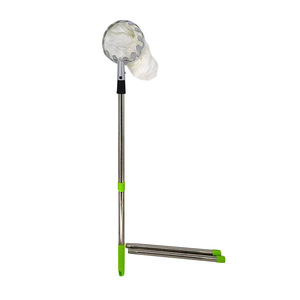 Cueilleur de fruits télescopique en acier inoxydable pour jardin, <span class=keywords><strong>verger</strong></span> et agriculture industrielle, léger, pour prunes, kakis et loquat, OEM - Product Image 6