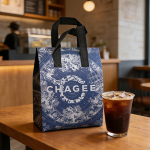Zaino Termico Personalizzato con Logo per Caffè e Alimenti, Borsa Frigo Impermeabile in Tessuto Non Tessuto per la Spesa - Product Image 1