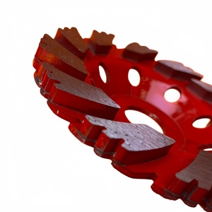 Nouvel arrivage : Meule diamantée durable de 4,5 pouces (115 mm) avec bordure, idéale pour le béton, le granit et les carreaux de sol - Product Image 4