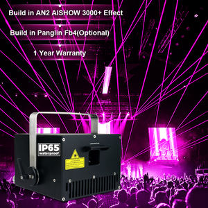 옥외 방수 콘서트 무대 애니메이션 5 6 8 10 15 와트 RGB DJ 레이저 조명 쇼 시스템 장비 판매 - Product Image 2