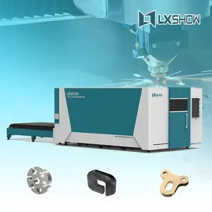 Harga grosir potongan Laser fabrikasi logam lembaran pelat Ms 8mm harga mesin pemotong Laser serat Ss 6mm