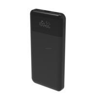 Vente en gros de batteries externes portables 10000 mAh avec charge ultra-rapide 20W, logo personnalisé, double type-C, chargeur portable