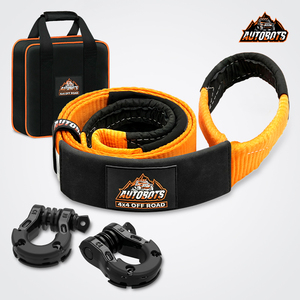 Sangle de récupération robuste pour véhicules tout-terrain 4x4, ATV et UTV, protection d'arbres - Product Image 1