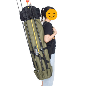 Sac de pêche Oxford grande capacité, sac de rangement pour canne à pêche et équipement, à porter à l'épaule - Product Image 6