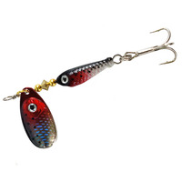 Leurre de pêche spinnerbait à double lame, hameçon triple chartreuse, corps de swimbait en plastique souple pour eau douce, achigan et brochet