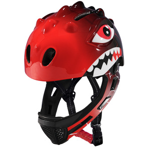 <span class=keywords><strong>Casco</strong></span> Integral 2 en 1 para Niños con Diseño de Dinosaurio 3D, Protector de Barbilla <span class=keywords><strong>Desmontable</strong></span> y Resistencia a Impactos de EPS de Alta Densidad, Venta al Por Mayor - Product Image 3