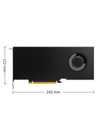 Carte graphique professionnelle RTX A4000 16 Go GDDR6 pour station de travail, GPU pour le rendu 3D CAD et l'informatique de pointe (IA)