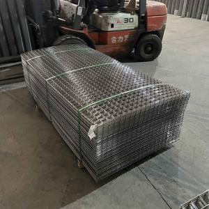 Sıcak satış 2x2 galvanizli kaynaklı tel örgü çit panelleri kare delik köpek kulübesi ve tavuk Fly kalem ile galvanizli tel - Product Image 3