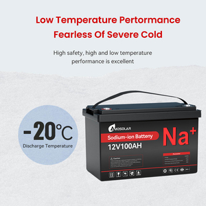 Batteria agli Ioni di <span class=keywords><strong>Sodio</strong></span> 12 Volt 100ah in Offerta, Batteria Solare Na per Veicoli Elettrici, Camper, Nautica e Casa - Product Image 2