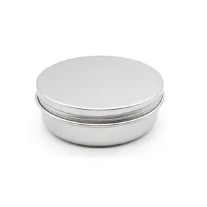 Neues Angebot Hochwertige klassische Aluminium dose 100g kunden spezifisches Kosmetik behälterglas