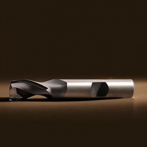 Ttake Standard Hss Co <b>Cutter</b> Ta1414 TiAln Coated 30 Degree Helix Short For Slots 2 Cutting <b>Edges</b> Weldon Shank - Product Image 3