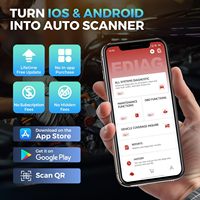 Outil de diagnostic automobile BT OBD2, scanner de voiture, protocole CANFD, FCA AutoAuth, mise à jour à vie KINGBOLEN