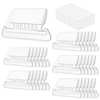 Dossier de fichiers suspendus en plastique moulé par injection étiquettes onglets Inserts pour organiser les dossiers suspendus