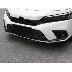 Kit carrosserie pour Honda Civic 11e génération 2021-2024, séparateur de pare-chocs avant Honda Civic, style carbone, diffuseur, accessoires de voiture - Product Image 3