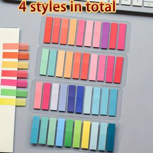 Convenient Self-Adhesive PET Index Tabs Stationery Rulers Magnetic Sticky Notes Memo <b>Pad</b> Plastic Sticker for Office Use - Product Image 6