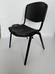 Silla Apilable Comercial para Aula con Estructura Metálica, Ideal para Salas de Conferencias, Salas de Espera y Asientos para Estudiantes - Product Image 3