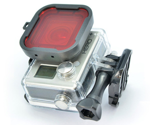Trong Kho Không Thấm Nước Hành Động Máy Ảnh Bộ Lọc Cho <span class=keywords><strong>GoPro</strong></span> Anh Hùng <span class=keywords><strong>4</strong></span>/3 +/3, Lặn Chỉnh Màu Ống Kính Kit Cho Nhiếp Ảnh Dưới Nước - Product Image 3