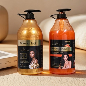 Natural Milk Organic Lemon Scented <b>Shower</b> Gel 2L Dense Foam Moisturizing Silky Skin Whitening Exfoliation Oil <b>Control</b> All Skin - Product Image 6